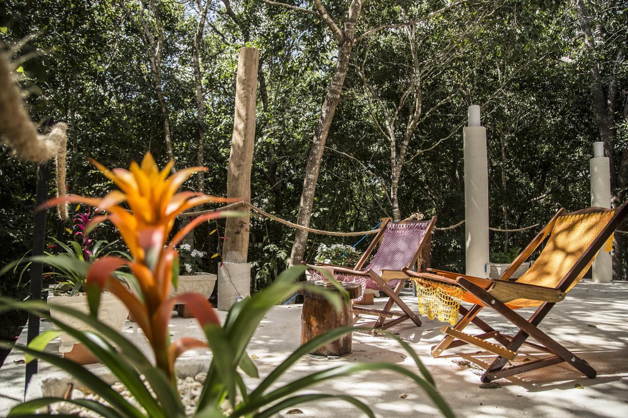 La Selva Mariposa Bed & Breakfast Tulum Luaran gambar